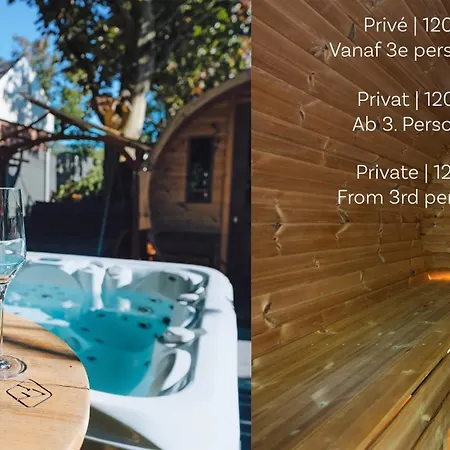 Familiekamer Bij Gezond Aan Zee - Toegang Wellnesstuin Meerprijs ベッド・アンド・ブレックファスト